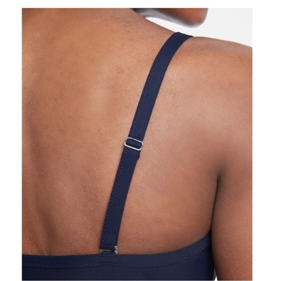 NWT! Athleta Dress Blue Twist Up Tankini Top - Size 34B/C 💙 - Picture 3 of 7